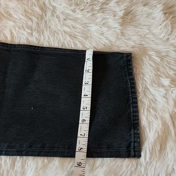 Agolde Los Angeles Black Denim Jeans - Picture 11 of 14